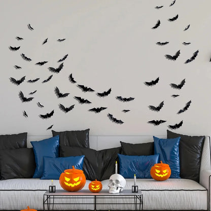 Haunted Stereoscopic Bat  LED Halloween Decor